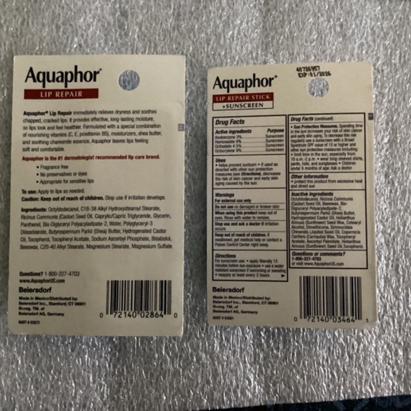Aquaphor Lip Repair Bundle NEW/Sealed - Picture 5 of 7